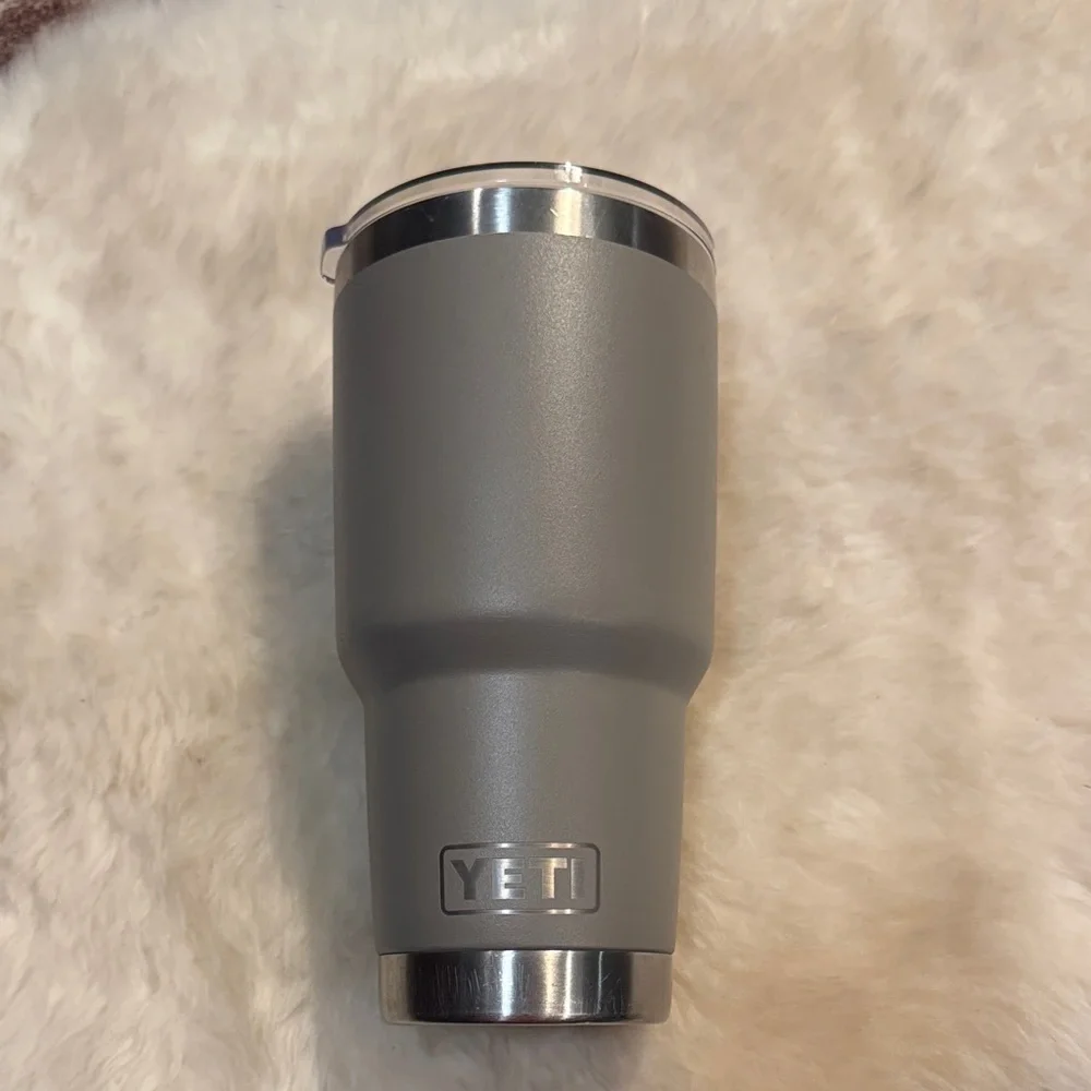 Taupe 30 oz. YETI Rambler Tumbler - Picture 3 of 9